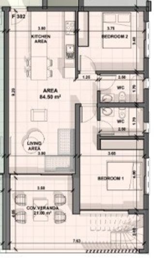 Image No.23-2 Bed Property for sale