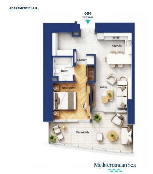 Image No.13-1 Bed Apartment for sale
