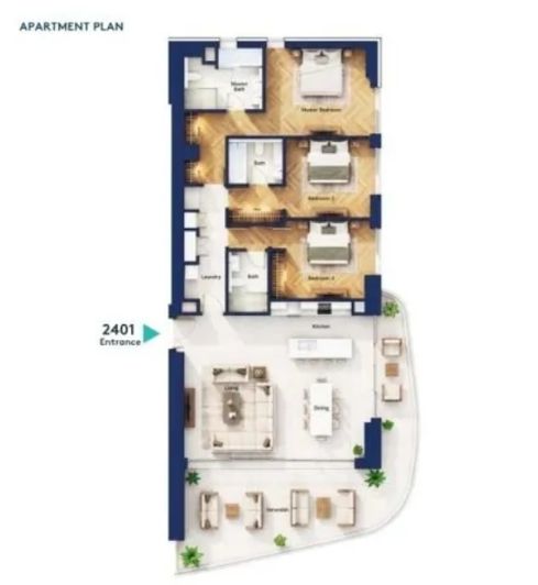 Image No.13-3 Bed Apartment for sale