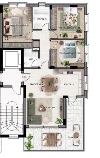 Image No.10-3 Bed Apartment for sale