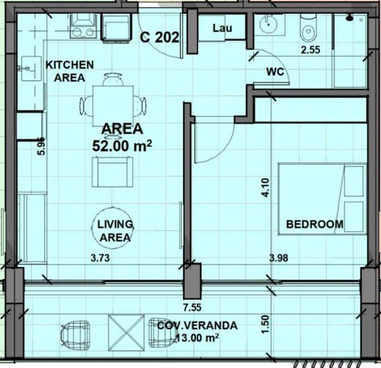 Image No.22-1 Bed Apartment for sale