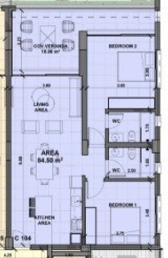 Image No.22-2 Bed Apartment for sale