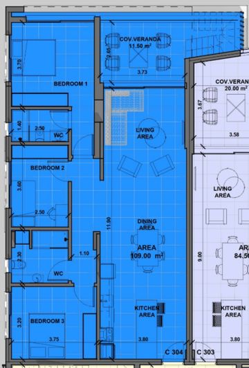 Image No.23-3 Bed Property for sale