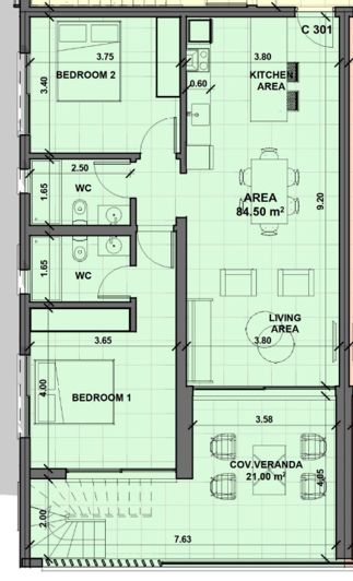 Image No.23-2 Bed Property for sale