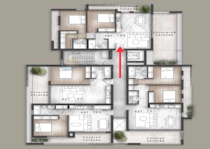 Image No.15-Appartement de 2 chambres à vendre à Universal
