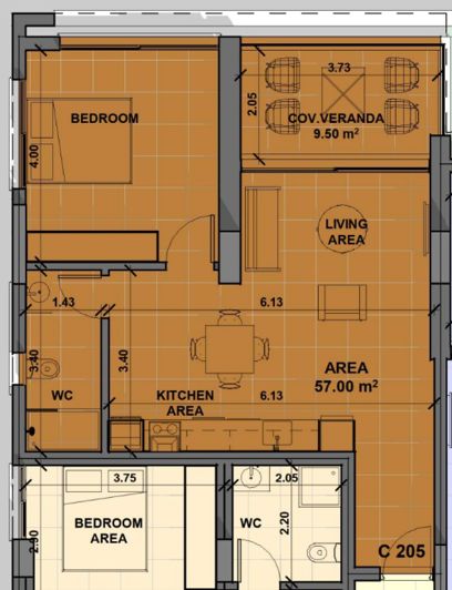 Image No.22-1 Bed Apartment for sale