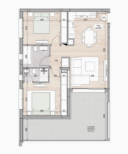Image No.18-2 Bed Apartment for sale