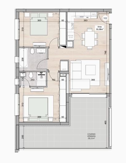 Image No.18-2 Bed Apartment for sale