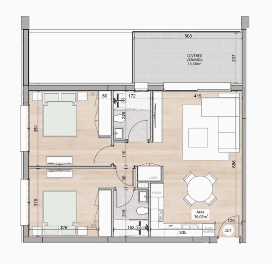 Image No.20-2 Bed Apartment for sale