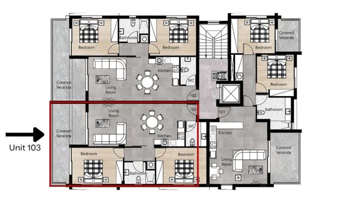 Image No.9-2 Bed Apartment for sale