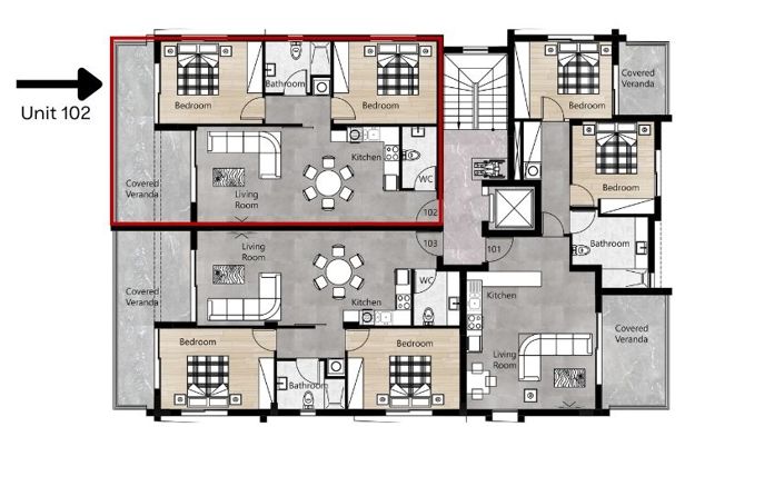 Image No.9-2 Bed Apartment for sale