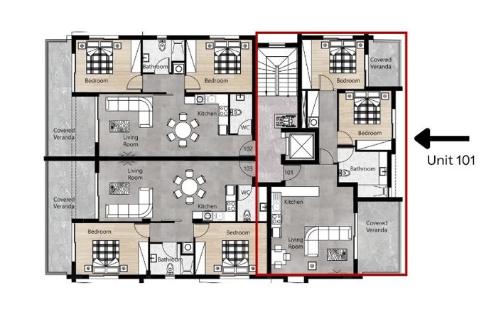Image No.9-2 Bed Apartment for sale