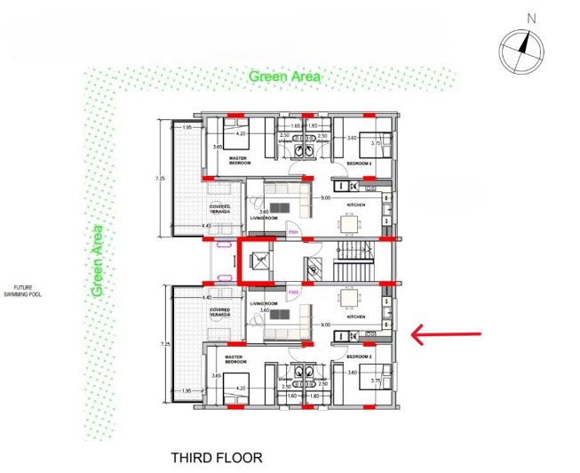 Image No.14-2 Bed Apartment for sale
