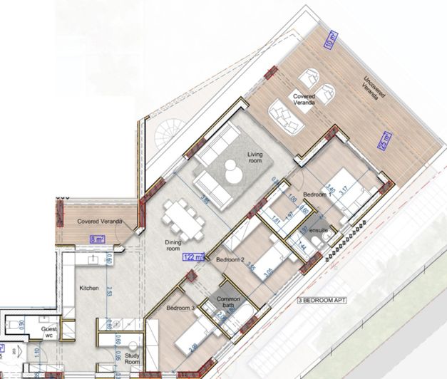 Image No.24-3 Bed Apartment for sale
