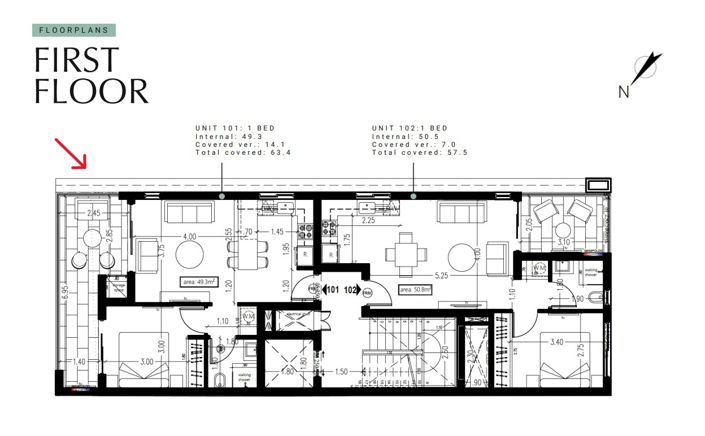 Image No.8-1 Bed Apartment for sale