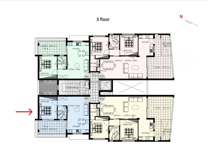 Image No.10-1 Bed Apartment for sale