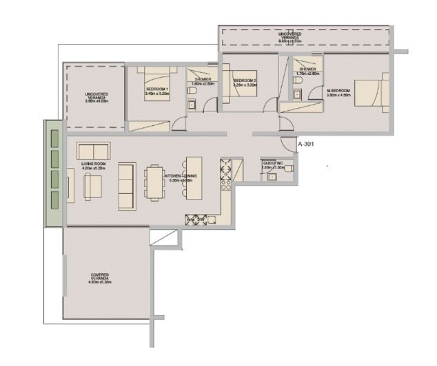 Image No.12-3 Bed Apartment for sale