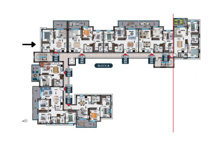 Image No.12-1 Bed Apartment for sale