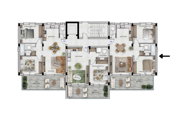 Image No.9-2 Bed Apartment for sale