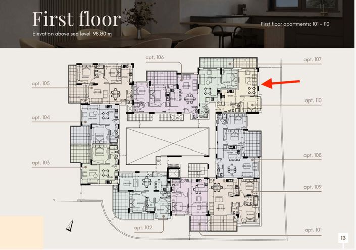 Image No.8-1 Bed Apartment for sale