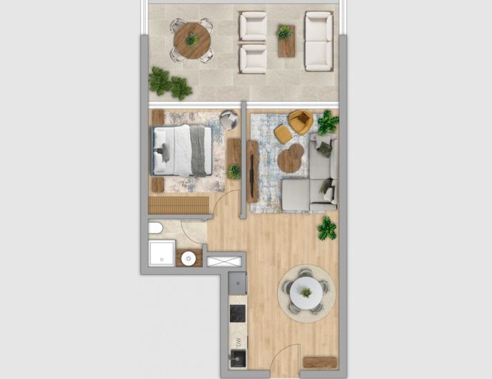 Image No.7-1 Bed Apartment for sale