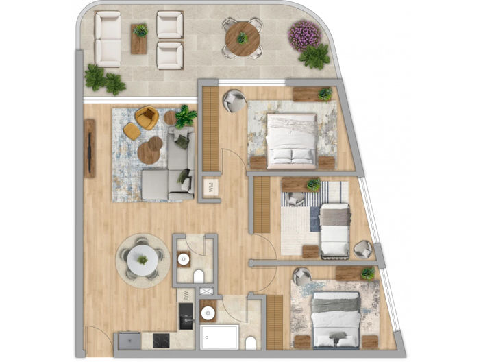 Image No.8-3 Bed Apartment for sale