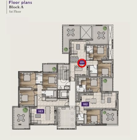 Image No.16-3 Bed Apartment for sale