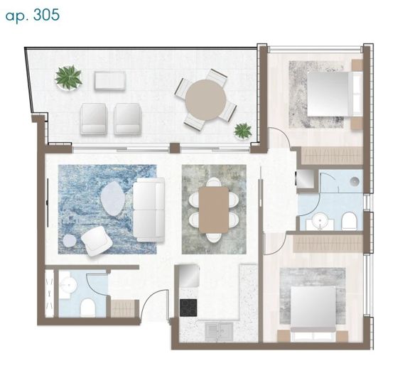 Image No.8-2 Bed Apartment for sale