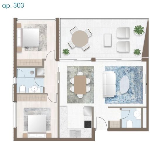 Image No.8-2 Bed Apartment for sale