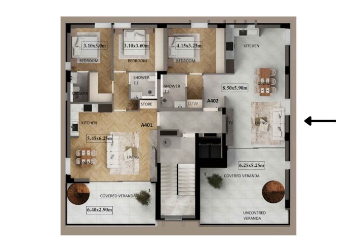 Image No.18-Propriété de 1 chambre à vendre à Larnaca
