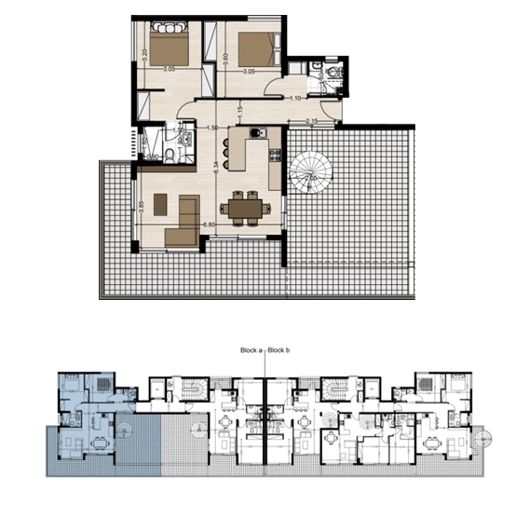 Image No.8-Propriété de 2 chambres à vendre à Germasogeia