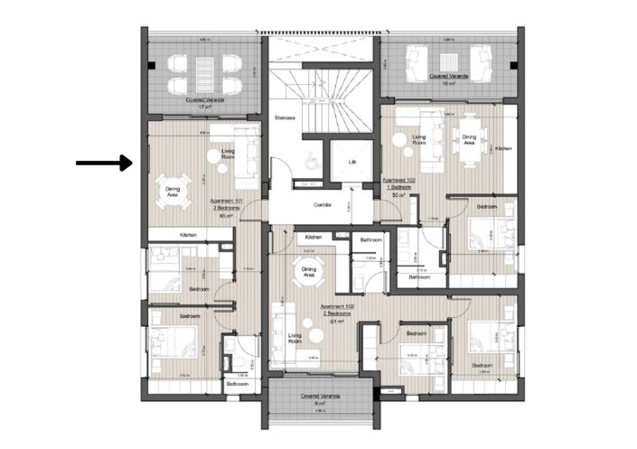 Image No.5-1 Bed Apartment for sale