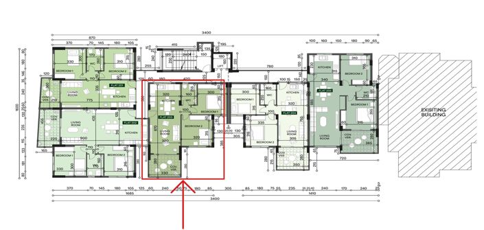 Image No.11-2 Bed Apartment for sale