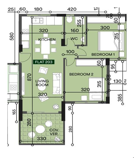 Image No.12-2 Bed Apartment for sale