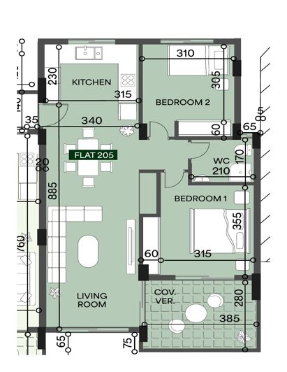 Image No.13-2 Bed Apartment for sale