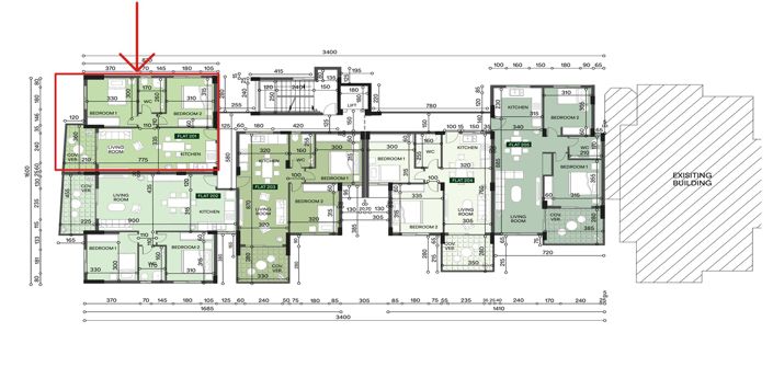 Image No.11-2 Bed Apartment for sale