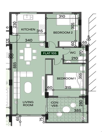 Image No.13-2 Bed Apartment for sale