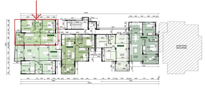 Image No.11-2 Bed Apartment for sale