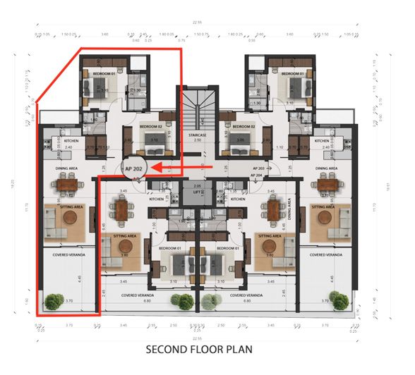 Image No.7-Apartamento con 2 dormitorios en venta