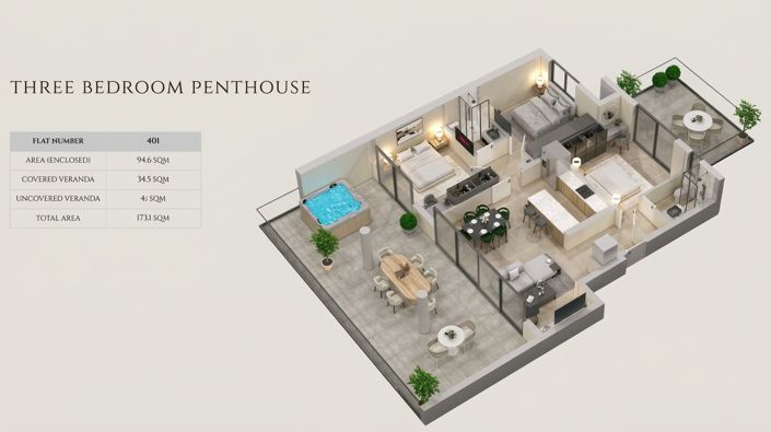 Image No.12-3 Bed Property for sale