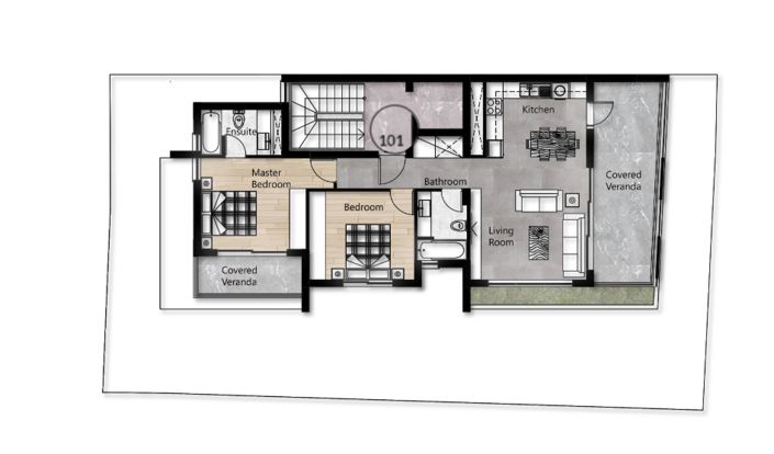 Image No.6-2 Bed Apartment for sale