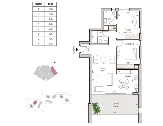 Image No.12-2 Bed Apartment for sale