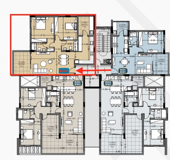 Image No.6-2 Bed Apartment for sale