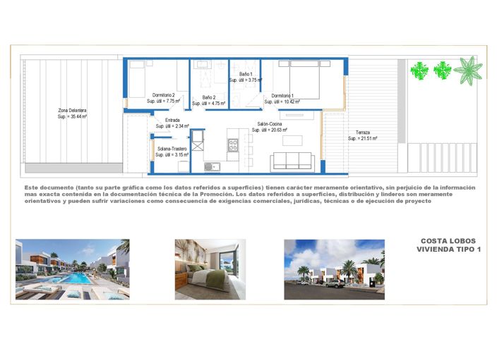 Image No.12-2 Bed Villa for sale