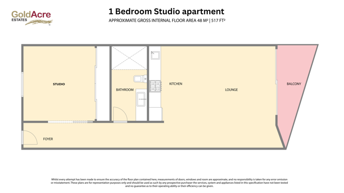 Image No.24-1 Bed Apartment for sale
