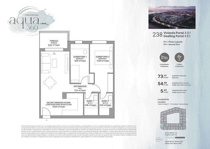Image No.14-2 Bed Apartment for sale