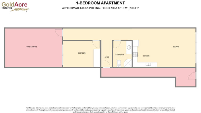 Image No.26-1 Bed Apartment for sale