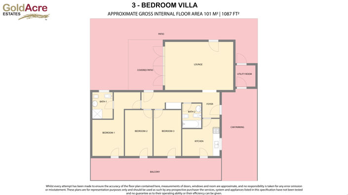 Image No.34-3 Bed Villa for sale