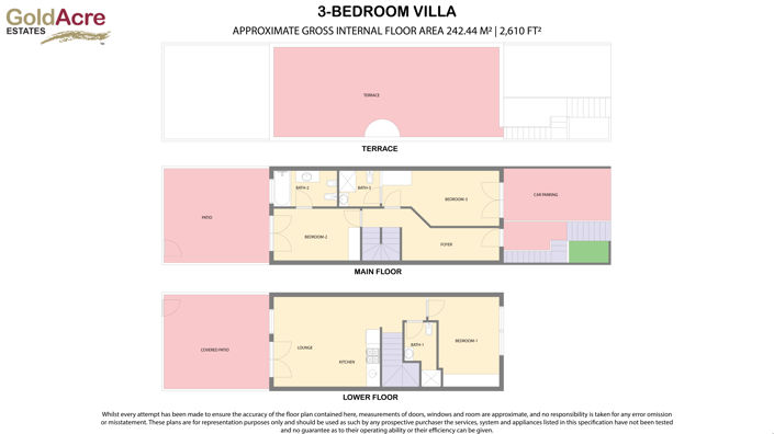 Image No.42-3 Bed Duplex for sale