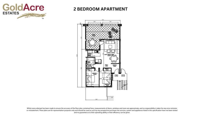 Image No.16-2 Bed Apartment for sale
